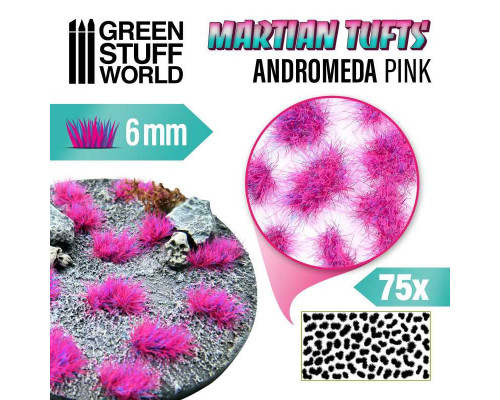 Martian Fluor Tufts - ANDROMEDA PINK