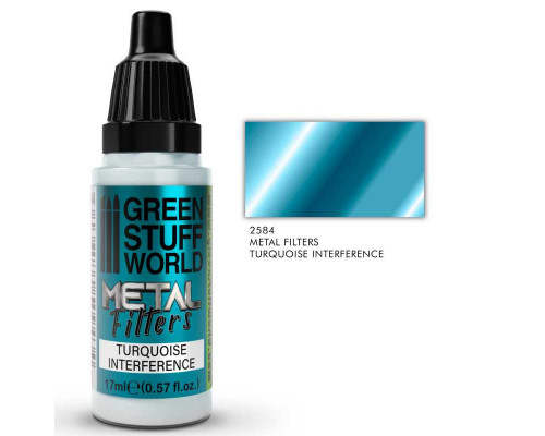 Metal Filters - Turquoise Interference