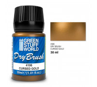 Metallic Dry Brush - CURSED GOLD 30 ml