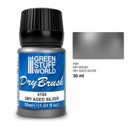 Metallic Dry Brush - DRY AGED SILVER 30 ml