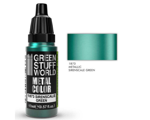 Metallic Paint SIRENSCALE GREEN