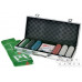 Фабрика Покера: Набор из 300 фишек для покера с номиналом в алюминиевом кейсе (RU)