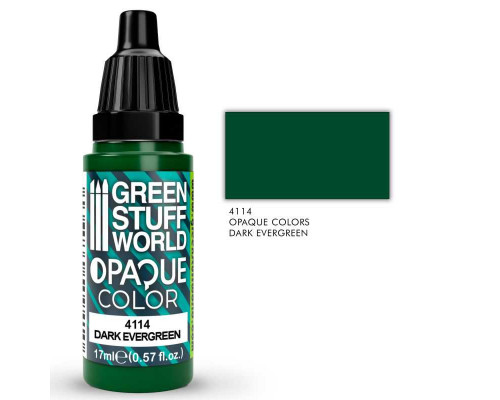 Opaque Colors - Dark Evergreen