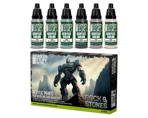 Paint Set - Rock & Stone