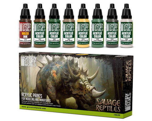 Paint Set - Savage Reptiles