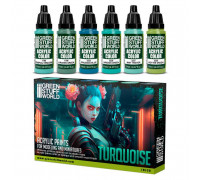 Paint Set - Turquoise