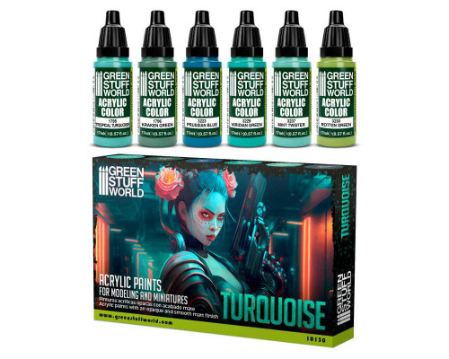 Paint Set - Turquoise