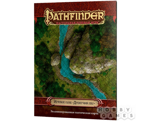 Pathfinder. Настольная ролевая игра. Игровое поле "Дремучий лес"