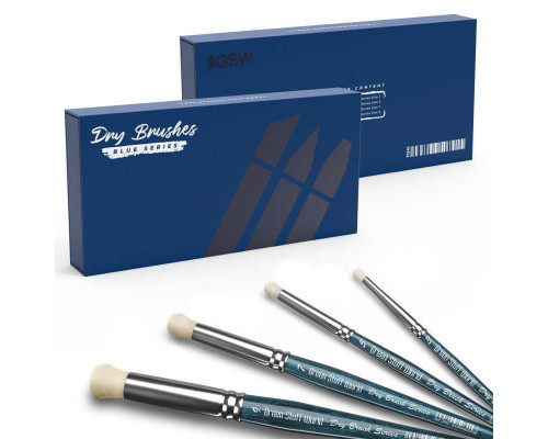 Premium Dry Brush Set - BLUE Series