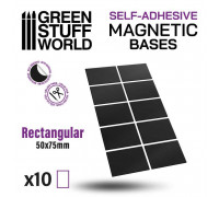 Rectangular Magnetic Sheet SELF-ADHESIVE - 50x75mm