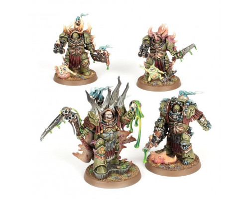 Warhammer 40,000 Lord of Contagion and Blightlord Terminators