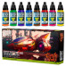 Set x8 Acrylic Candy Ink Paints