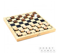 Настольная игра Шашки деревянные (290x145x35)