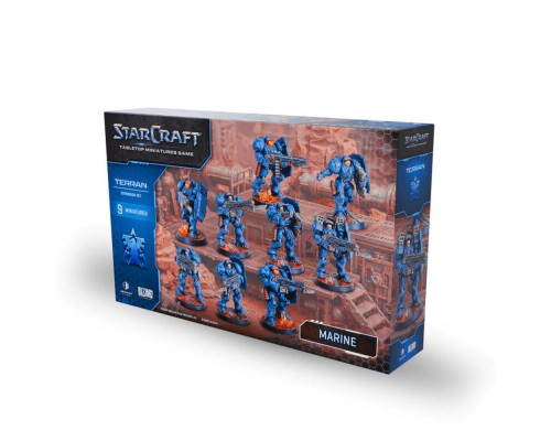 StarCraft: The Miniatures Game - Terran - Marine Expansion Set (EN)