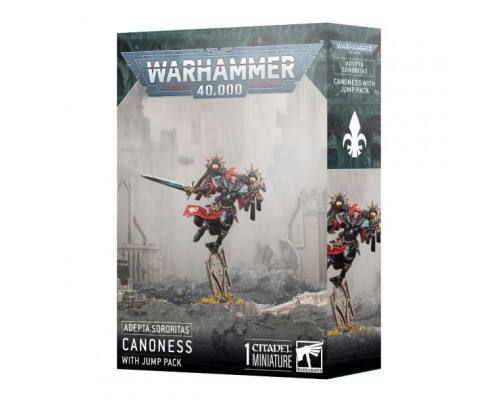 Warhammer 40,000 Adepta Sororitas: Canoness With Jump Pack