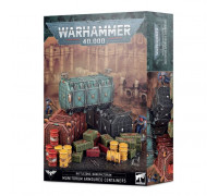 Warhammer 40,000 Battlezone: Manufactorum Munitorum Armoured Containers GW-64-98 Warhammer 40,000