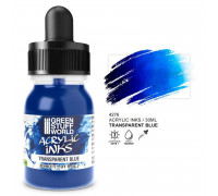 Transparent Acrylic Ink - Blue