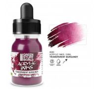 Transparent Acrylic Ink - Burgundy