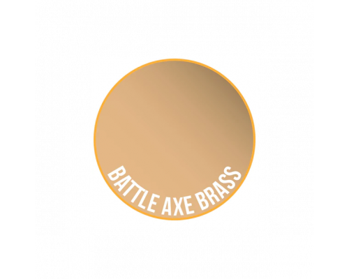 Two Thin Coats: Battle Axe Brass - Metallic