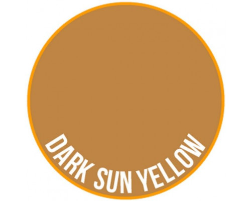 Two Thin Coats: Dark Sun Yellow - Shadow