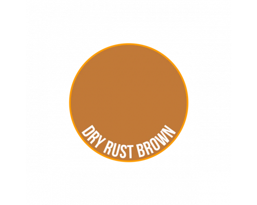 Two Thin Coats: Dry Rust Brown - Midtone