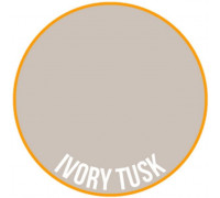 Two Thin Coats: Ivory Tusk - Midtone