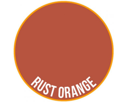 Two Thin Coats: Rust Orange - Shadow