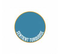 Two Thin Coats: Sentient Turquoise - Shadow