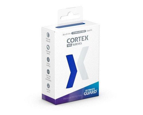 Ultimate Guard Cortex Sleeves Standard Size Blue (100)