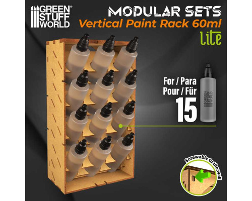 Vertical Paint Organizer 60ml - LITE