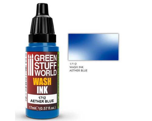 Wash Ink AETHER BLUE