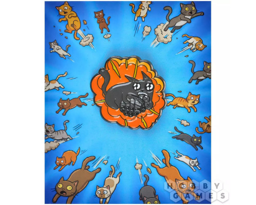 Значок металлический "Котёнок" V2