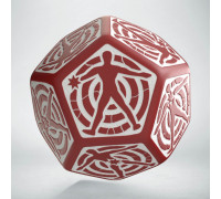 Hit Location Red & White D12