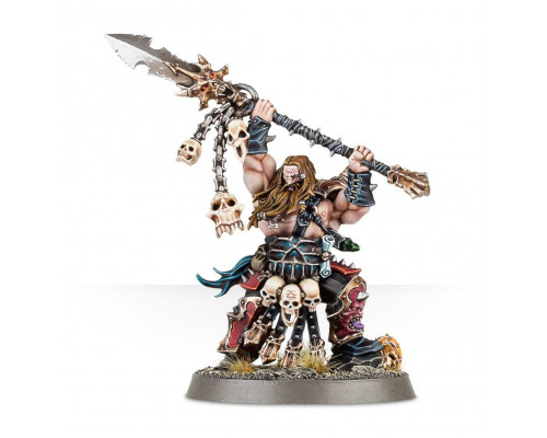 Warhammer Age of Sigmar: Blades of Khorne Exalted Deathbringer with Impaling Spear