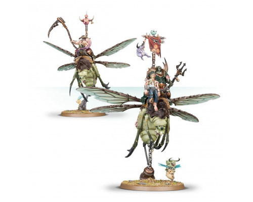 Warhammer Age of Sigmar: Nurgle Rotbringers Pusgoyle Blightlords / Lord of Afflictions