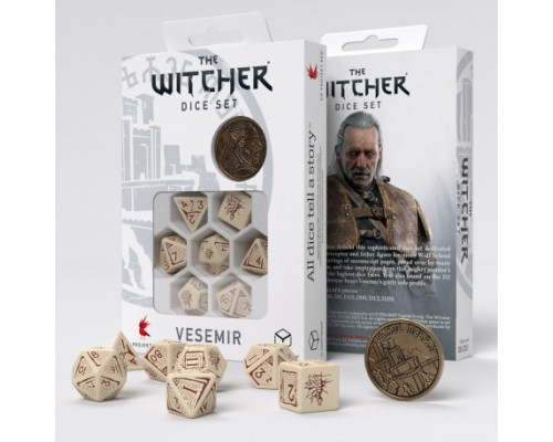  The Witcher Dice Set Vesemir - The Old Wolf