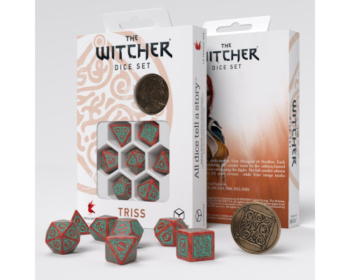  The Witcher Dice Set Triss - Merigold the Fearless