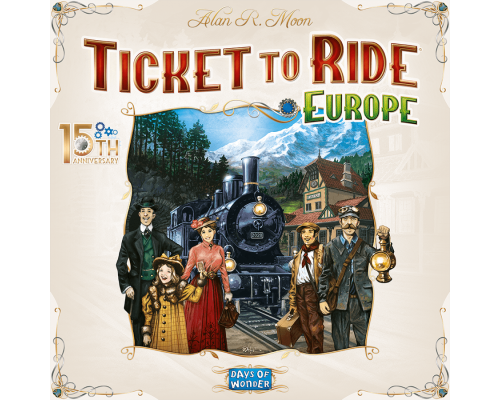 Ticket to Ride: Europe – 15th Anniversary (EN)