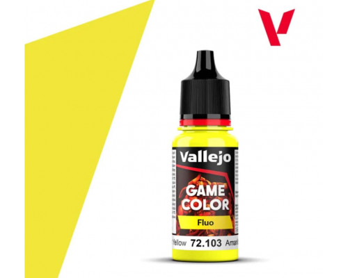 Vallejo - Game Color / Fluo - Fluorescent Yellow