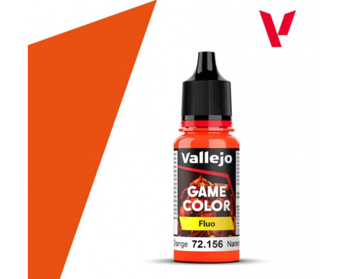 Vallejo - Game Color / Fluo - Fluorescent Orange