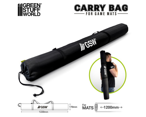 Game mat carrying bags 122cm