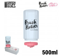 Brush Rinser bottle 500ml - Rosa