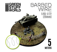 simulated BARBED WIRE - 1/65-1/72 (20mm)
