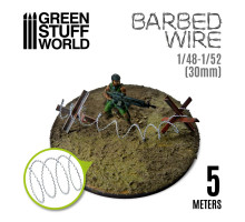 simulated BARBED WIRE - 1/48-1/52 (30mm)