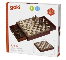 Magnetic Chess Set With Drawers