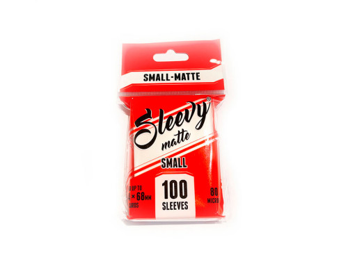 Sleevy SMALL - matte (100 sleeves for 44x68 mm cards)