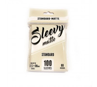 Sleevy STANDARD - matte (100 sleeves for 63,5x88 mm cards)