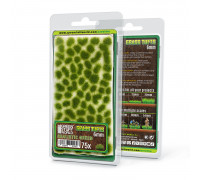 Static Grass Tufts 6 mm - Realistic Green