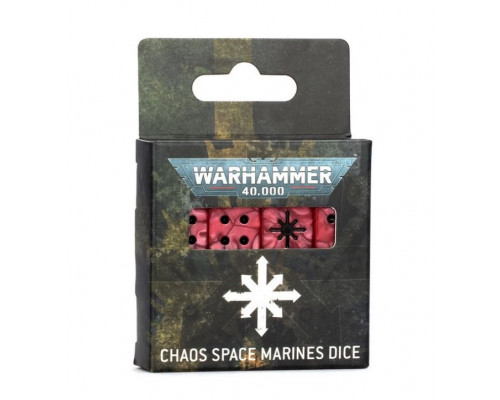 Warhammer 40,000: Chaos Space Marines Dice Set (16)