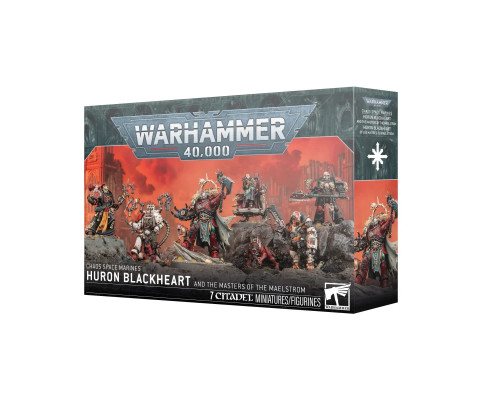 Chaos Space Marines - Huron Blackheart and the Masters of the Maelstrom
